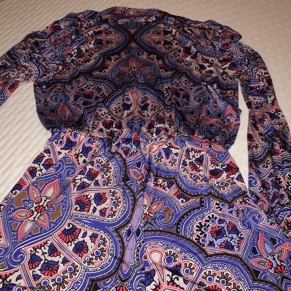 Sarah Dahl M romper blue pattern - Picture 3 of 3